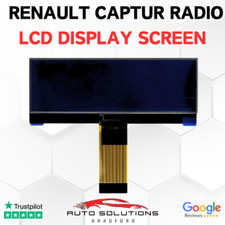 RENAULT CAPTUR LCD DISPLAY