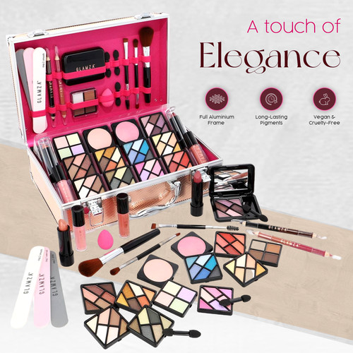 84pc vanity case vegan make - 84pc,
