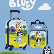 Bluey Kids Carry On Luggage