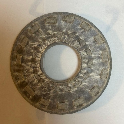 Kendo leather tsuba 8mm - leather,