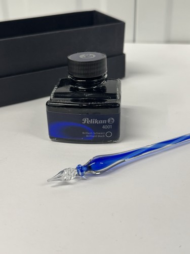 Glass dip pen pelikan ink - dip,