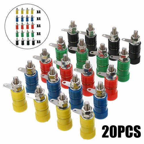20pcs 4mm binding post banana - 4mm,