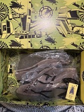 Fly London Taupe Suede Sandals