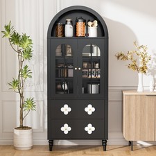 180cm Arched Display Cabinet