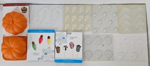 Lot plastic candy chocolate - plastic,
