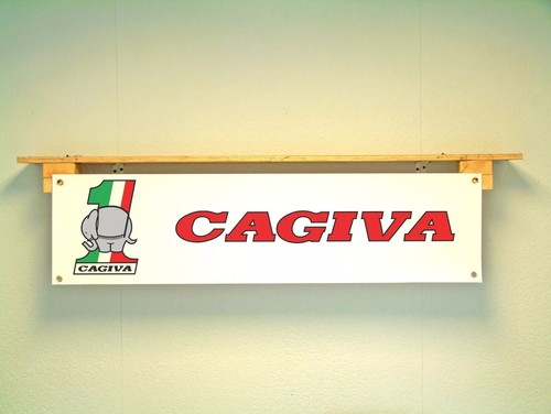 Cagiva motorcycle banner - motorcycle,