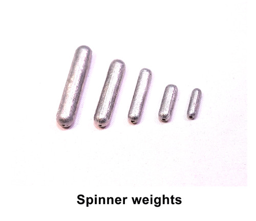 Spinner lead weights flying - weights,
