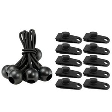 Bungee Ball Elastic Cord Black