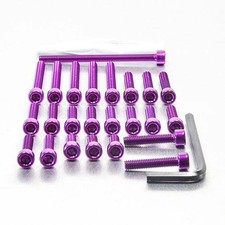 Aluminium Engine Kit Yamaha RD500LC Purple | Pro-Bolt