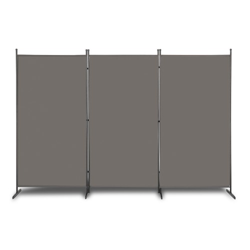 6ft grey tri fold - room, divider