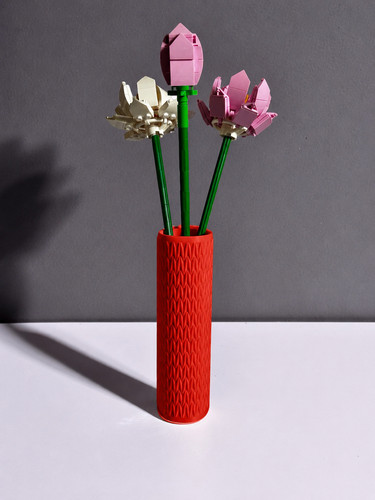 Vase for lego lotus flowers - lego,