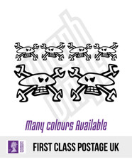 6 x Guy Martin Skull and