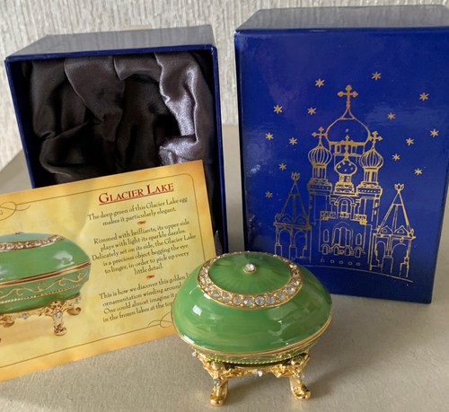 Faberge inspired enameled - enameled, egg