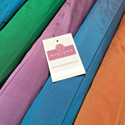 Plain taffeta faux silk - £6.50,