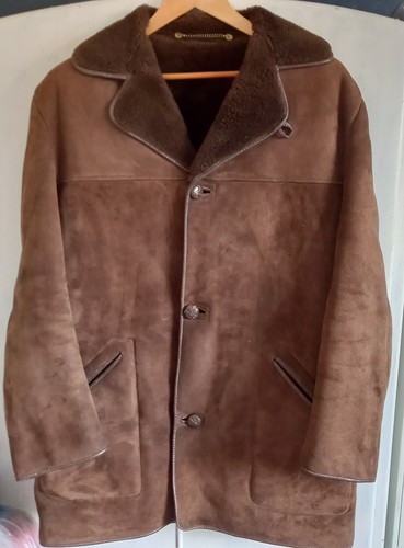 Vintage gents sheepskin coat - vintage,