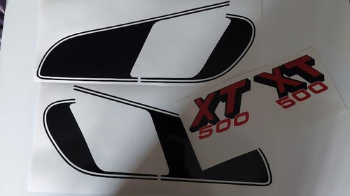 Xt500 decal kit - decal,