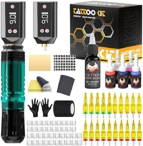 Wireless tattoo gun kit - wireless,