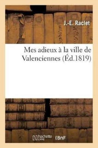 Raclet mes adieux - -,