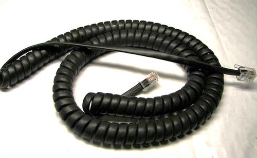 Siemens phone handset cord - phone,