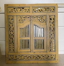 Handmade Burmese Wooden Mirror
