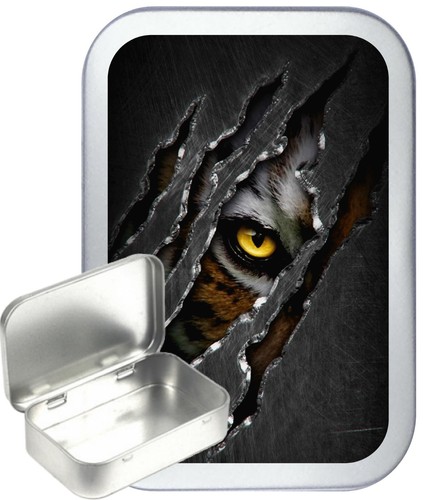 Tiger claw silver hinged - tiger,
