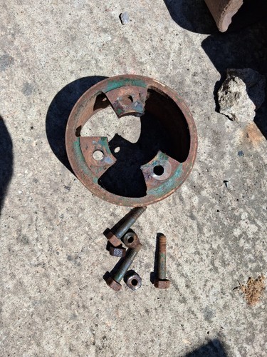 Flat belt pulley - 7",