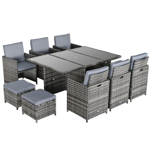 Seater rattan cube garden - 10,