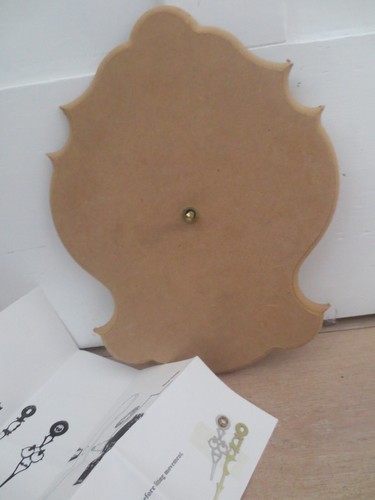 Rococo clock blank - blank, kit