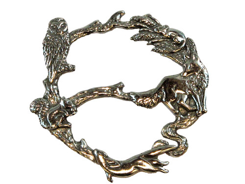 British wildlife scarf - british,