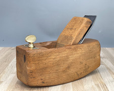 Antique Vintage Thomas Turner Adjustable Compass Plane Woodworking Plane Tool