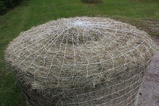 4' x 6' Horse Hay Round Bale Net Feeder 4" Save $$ Eliminates Waste 4" Nylon #72