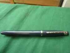 SCRIPTO LEVER FILL GREY FOUNTAIN PEN - IRIDINOID TIPPED MEDIUM NIB