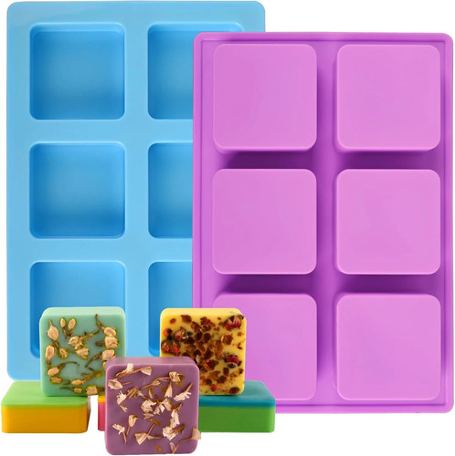 Pack silicone soap molds - soap,