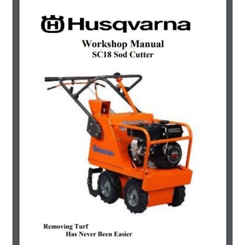 Husqvarna sod cutter - husqvarna, 18