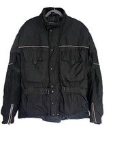 Hein Gericke Sheltex Textile Motorcycle Jacket Removable Liner size XL - Black