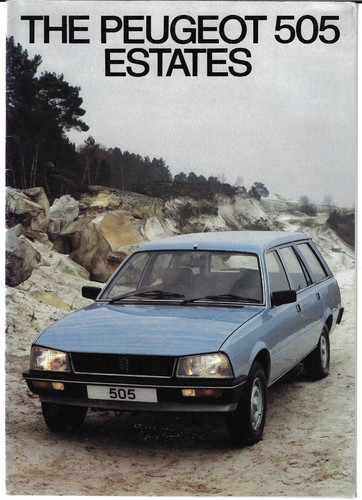 Peugeot 505 estate family - peugeot,