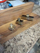 Brass CONCERT Capo bundle Dobro  Weissenborn Lap Steel By Woodshed Capo's