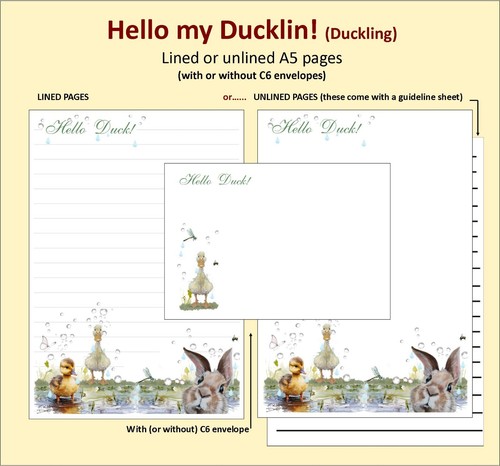 Hello duck letter writing - duck!,