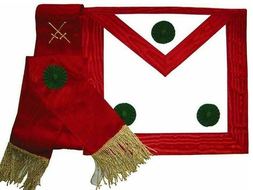 Knight mason regalia apron - , &