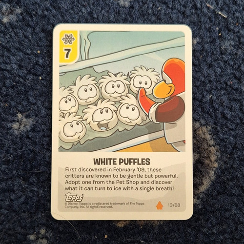 Topps disney club penguin - club,