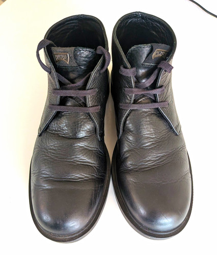 Camper men black leather - men’s,