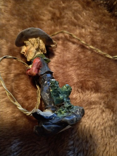 Vintage cowboy with lasso - vintage,