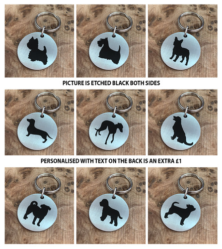Dog breed keyring - dog,