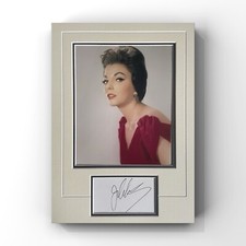 Joan Collins - British Actress Signed Display