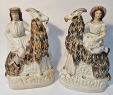Pair of Antique Staffordshire