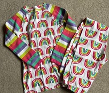Girls Hatley Rainbow Pyjamas