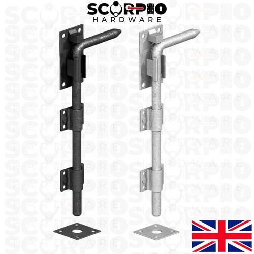 Gate garage drop bolt heavy - garage,
