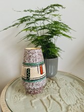 Vintage West German Vase Bay Keramik Style Blumenvase 60s 70s Dekornummer 647-20