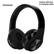 NEW BOXED BLUETOOTH WIRELESS HEADSET HEADPHONE + MIC FOR TV COMPUTER PC MOBILE