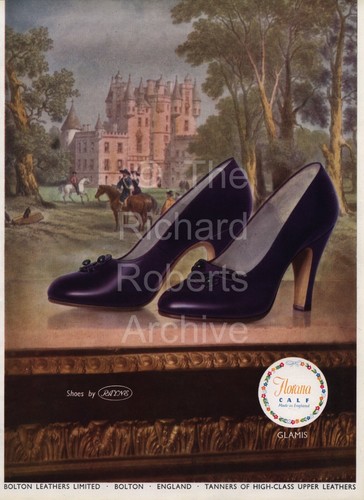 Original 1953 advert for - , shoes
